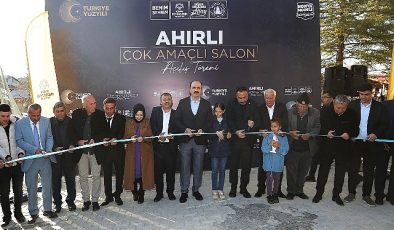 Başkan Altay Ahırlı ve Yalıhüyük İlçelerini Ziyaret Etti, Ahırlı Çok Amaçlı Salonun Açılışını Yaptı