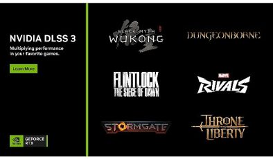 Stormgate, Dungeonborne, Flintlock: The Siege of Dawn, THRONE AND LIBERTY, Marvel Rivals NVIDIA DLSS ve NVIDIA Reflex Desteği Alıyor