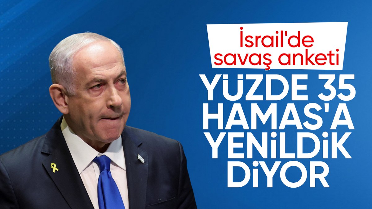 İsrail’de çarpıcı anket sonucu: Halk, Hamas’a karşı savaşın kaybedildiğini düşünüyor