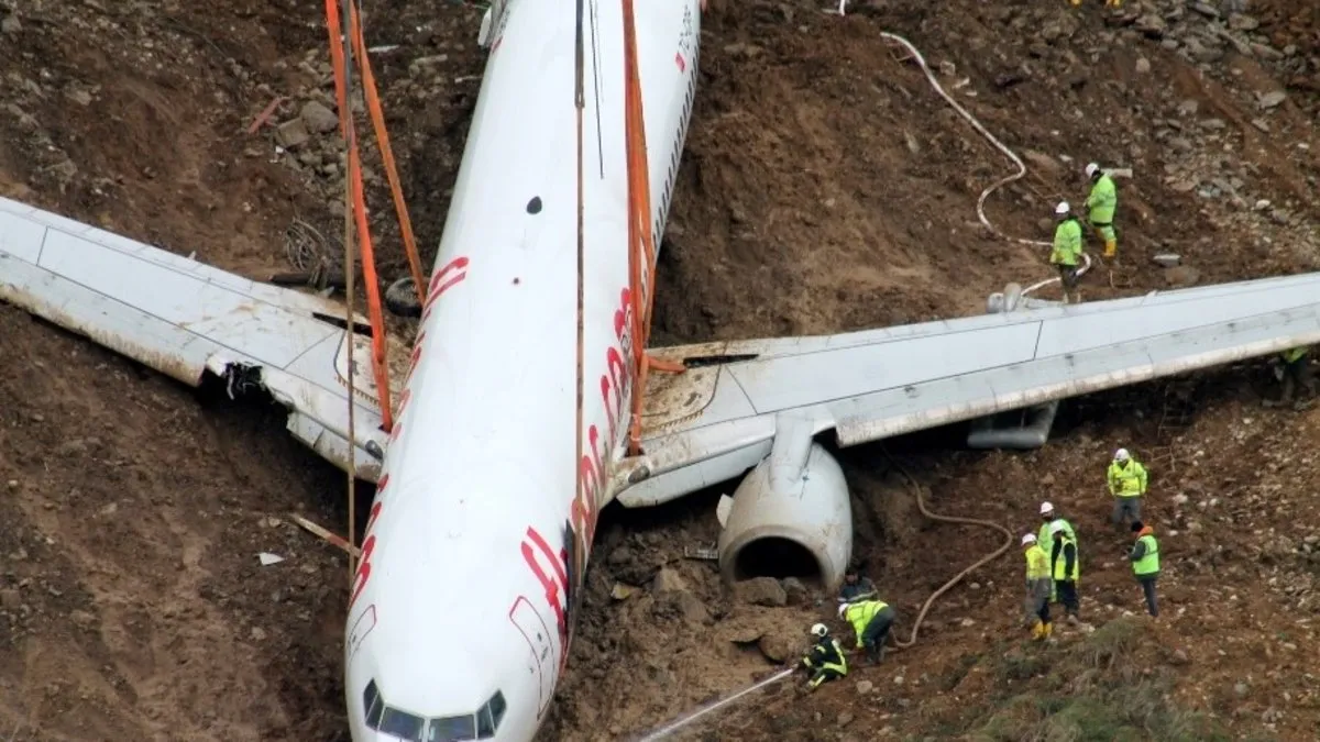 Savcı, pistten çıkan uçağın pilotlarına meslekten men cezası talep etti