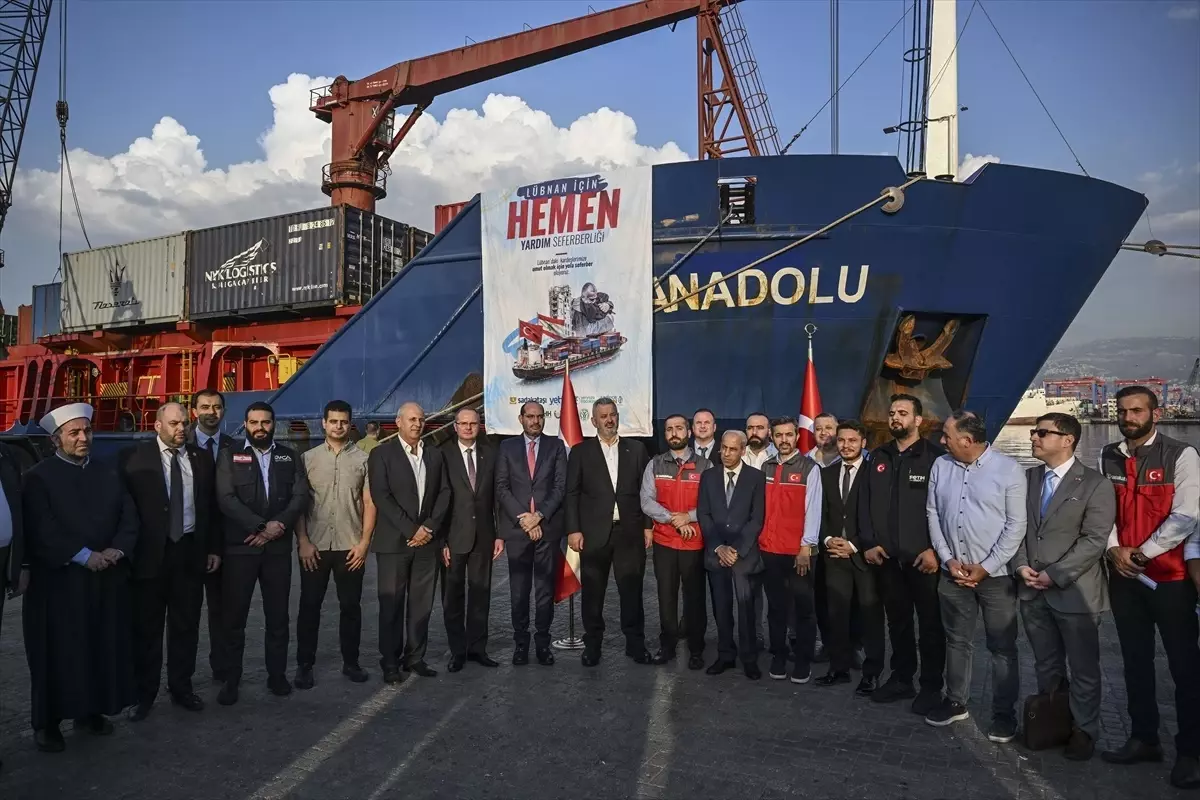 Türkiye’den Lübnan’a 1000 Ton Yardım