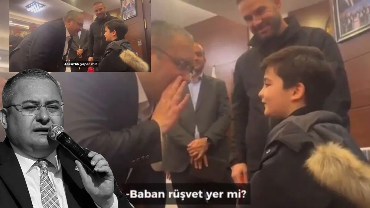 CHP’li Keçiören Belediye Başkanı Mesut Özarslan’dan küçük çocuğa skandal soru: Baban rüşvet yer mi?